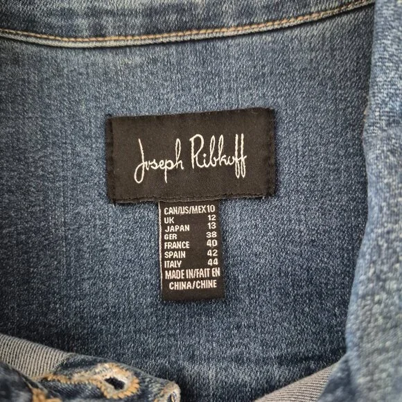 Embroidered Jean Jacket - Picture 6 of 8